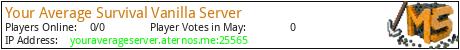 Your Average Survival Vanilla Server minecraft server