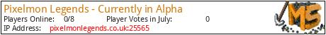 Pixelmon Legends - Currently in Alpha minecraft server logo Pixelmon Legends - Currently in Alpha minecraft server