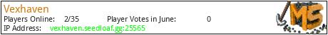 Vexhaven minecraft server logo Vexhaven minecraft server
