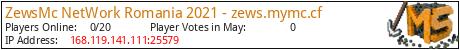 ZewsMc NetWork Romania 2021 - zews.mymc.cf minecraft server