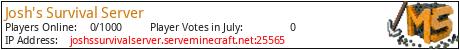 Josh's Survival Server minecraft server