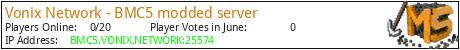 Vonix Network - BMC5 modded server minecraft server
