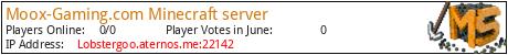 Moox-Gaming.com Minecraft server minecraft server