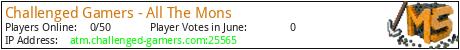 Challenged Gamers - All The Mons minecraft server