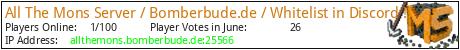 All The Mons Server / Bomberbude.de / Whitelist in Discord ! minecraft server