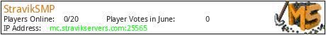 StravikSMP minecraft server