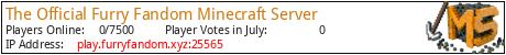 The Official Furry Fandom Minecraft Server minecraft server