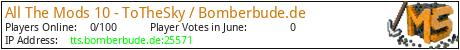All The Mods 10 - ToTheSky / Bomberbude.de minecraft server
